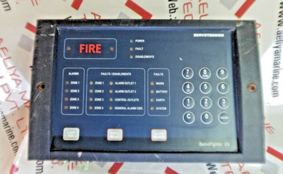 Servoteknikk servo fighter c4e alarm control panel