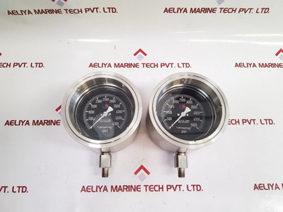 Stewarts Vibra Gauge 0 To 5000 Psi