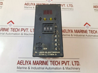 Faulty Pleiger Elektronik 5810 Witten 3 Controller 220Vac 0.05A Faulty Pleiger Elektronik 5810 Witten 3 Controller 220Vac 0.05A
