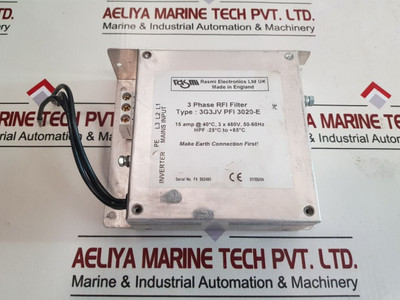 Rasmi Electronics 3G3Jv Pfi 3020-e 3 Phase Rfi Filter Rasmi Electronics 3G3Jv Pfi 3020-e 3 Phase Rfi Filter