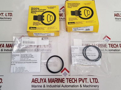 Set Of 2X Parker Cb252Hl001 Cylinder Body Seal Kit
