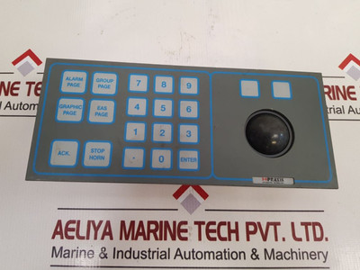 Praxis 93.6.021.007 Control Board Interface 18Key Flat Panel Mount Praxis 93.6.021.007 Control Board Interface 18Key Flat Panel Mount