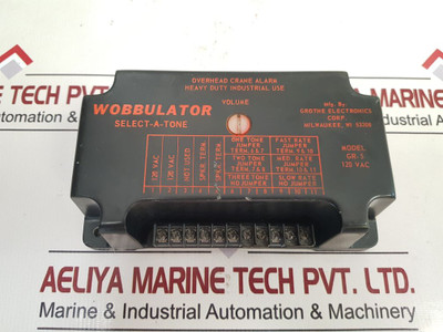 Grothe Electronics Gr-5 Overhead Crane Alarm 120Vac