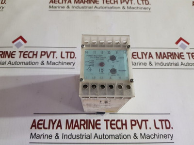 Rishabh Instruments 252-pvx Protector Trip Relay 5A 250V 50/60Hz Rishabh Instruments 252-pvx Protector Trip Relay 5A 250V 50/60Hz