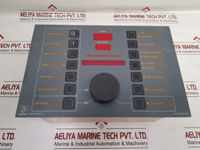 Anschutz Nautopilot A Dhi 046/34S/89 Operator Unit Npa
