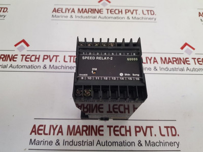 Shin Sung Sn440B/Sw-2D2/Sn441B Speed Relay Dc24V Shin Sung Sn440B/Sw-2D2/Sn441B Speed Relay Dc24V