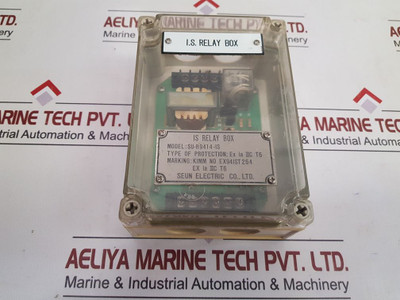Seun Electric Su-r9414-is Is Relay Box Ex Ia Iic T6