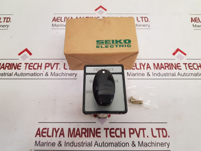 Seiko Electric E N 3X Cam Switch 600V 15A Cont. 1197