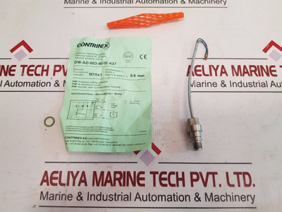 Inductive Proximity Switch Sensor Contrinex Dw-ad-603-m10E-637 - New Inductive Proximity Switch Sensor Contrinex Dw-ad-603-m10E-637 - New