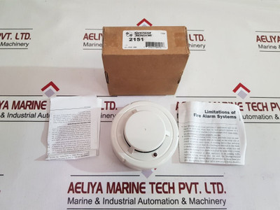 System Sensor 2351E Smoke Detector 82F372 Rev. A