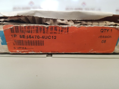 Siemens Simatic 6Es54704Uc12 Analog Output Module Siemens Simatic 6Es54704Uc12 Analog Output Module