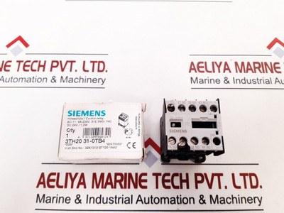 Siemens 3Th2031-0Tb4 Control Relay 230V 4A Siemens 3Th2031-0Tb4 Control Relay 230V 4A