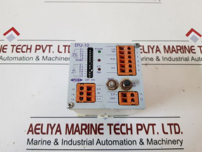 Fdb Efu-10 Multi Function Earth Leakage Relay 110 Vac (Not Working)