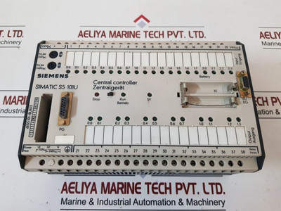 Siemens 6Es5101-8Ua13 Simatic S5-101U Central Controller Module Plc 24Vdc Siemens 6Es5101-8Ua13 Simatic S5-101U Central Controller Module Plc 24Vdc