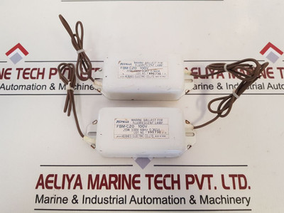 Hermes Electric Fbm-c20 Marine Ballast For Fluorescent Lamp 100V
