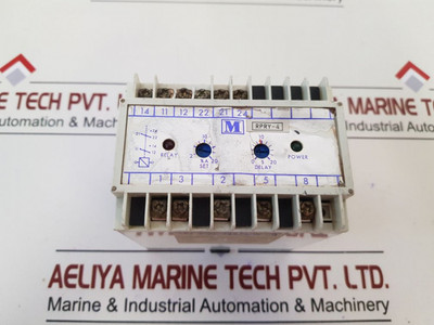 Multitek M200-rp3 Reverse Power Relay 450V L-l 5A 60Hz Multitek M200-rp3 Reverse Power Relay 450V L-l 5A 60Hz