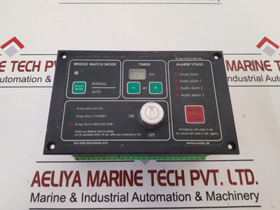 Uni-safe Electronics Bw-800 Bridge Navigational Watch Alarm System Ver.1A