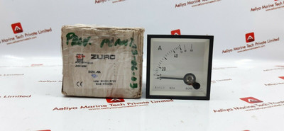 Zurc Ec72.../5A Amperimetro Ammeter Zurc Ec72.../5A Amperimetro Ammeter