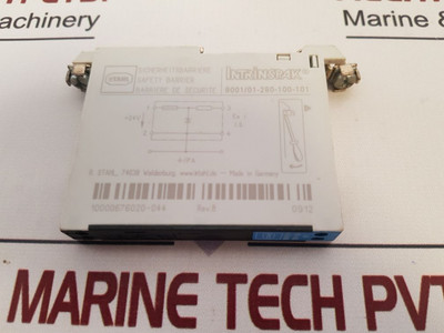 Stahl Intrinspak 9001/01/280-100-101 Safety Barrier