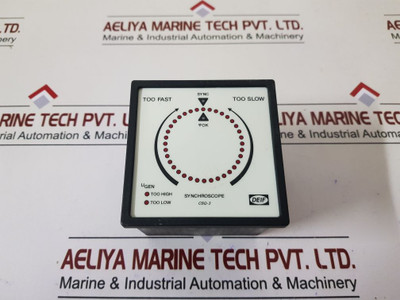 Deif Csq-3 Marine Multi Function Synchroscope