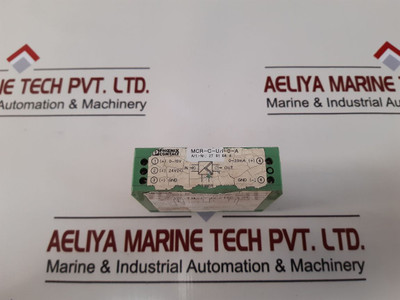 Phoenix Contact Mcr-c-u/I-o-a Isolated Signal Converter 24V Dc
