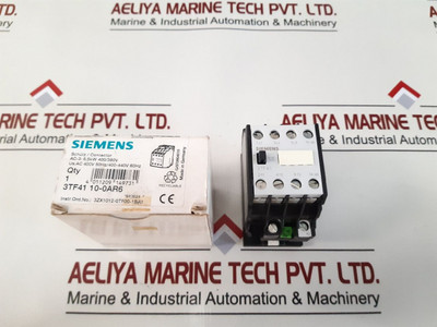 Siemens 3Tf4110-0A Contactor 600V Ac 20A Siemens 3Tf4110-0A Contactor 600V Ac 20A
