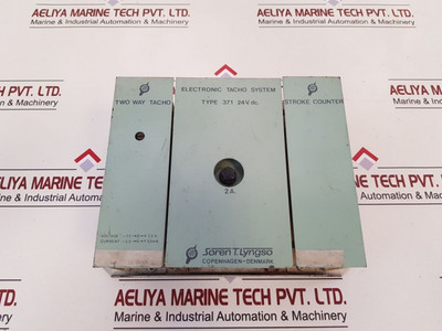 Soren T. Lyngso 371 Electronic Tacho System 37113400 V01 Soren T. Lyngso 371 Electronic Tacho System 37113400 V01