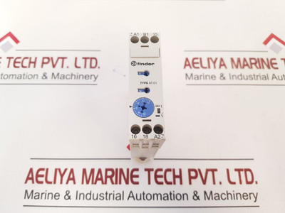 Finder 8701 0240 0000 Multifunction Timer 87.01 Ac 24...240 Vac