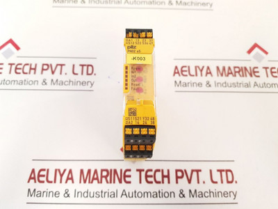 Pilz Pnoz S5 C 24Vdc 2N/O 2N/Ot Relay Module