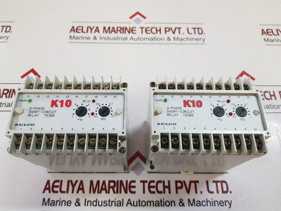 Selco T2300 3-phase Short-circuit Relay T2300-01 - Used Selco T2300 3-phase Short-circuit Relay T2300-01 - Used