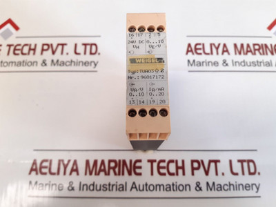 Weigel Tua03.2 Isolating Amplifier 96017172