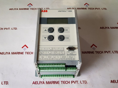 Abb Unitrol 1000 Voltage Regulator 3Bhe014557R0005 Rdm Abb Unitrol 1000 Voltage Regulator 3Bhe014557R0005 Rdm