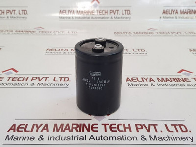 Nippon Chemi-con Ce B Capacitor 400V 2600 µF Nippon Chemi-con Ce B Capacitor 400V 2600 µF