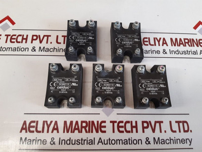 Celduc Sc862110 Solid State Relay Max 520Vac 5-30Vdc Celduc Sc862110 Solid State Relay Max 520Vac 5-30Vdc