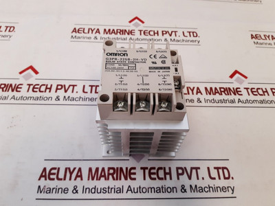 Omron G3Pb-225B-2H-vd Solid State Contactor 50/60Hz Omron G3Pb-225B-2H-vd Solid State Contactor 50/60Hz