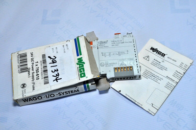 Wago 750-610 1 X 750-610 24V Dc Power Supply Module Device Wago 750-610 1 X 750-610 24V Dc Power Supply Module Device