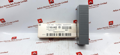 Allen Bradley 1746-n2 Ser B Card Slot Filler Series B Allen Bradley 1746-n2 Ser B Card Slot Filler Series B