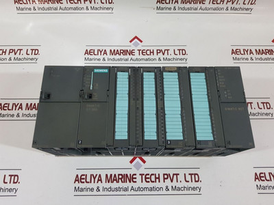 Siemens Simatic S7-300 Cpu313C + Di8Xdc24V + Di16/Do16Xdc24V + Ai 2X12Bit+Ao 4X1