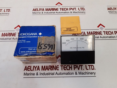 Yokogawa 251 Panel Meter 600-0-600 Mv Dc