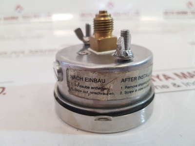 Barby + Kuhner 0 To 1.6 Bar Gauge