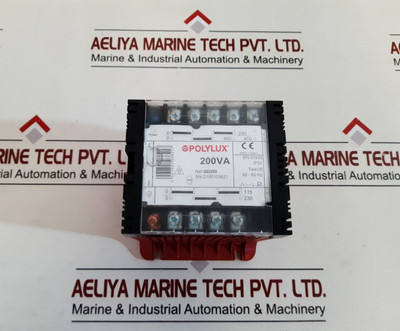 Polylux Qd200 Control Transformer 200Va En 61558 Polylux Qd200 Control Transformer 200Va En 61558