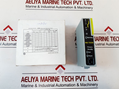 Eurotherm Pac T2550 Processor Controller T2550/L60/F32/Elin/Serial/None/Xxxxx