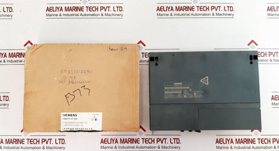 Siemens Simatic S7-400 6Es7 405-0Ka02-0Aa0 Power Supply Siemens Simatic S7-400 6Es7 405-0Ka02-0Aa0 Power Supply