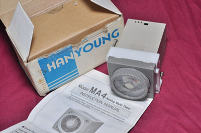 Hanyoung Ma4-c Multi Timer 24V Ac/Dc - Analog Model Made In Korea Hanyoung Ma4-c Multi Timer 24V Ac/Dc - Analog Model Made In Korea