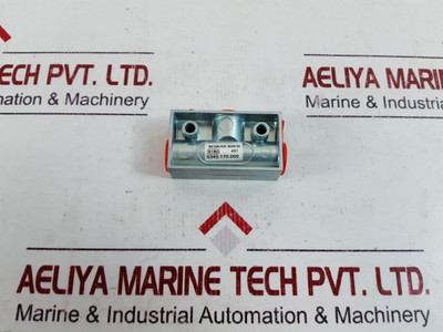Rexroth 5340.170.000 Shuttle Valve 9180 Rexroth 5340.170.000 Shuttle Valve 9180