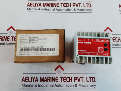 Crompton 253-talw Current Transducer 60Hz