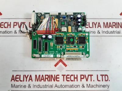 Seatel pcb 121170 rev d pcb card with 120850 assy motor driver set Seatel pcb 121170 rev d pcb card with 120850 assy motor driver set