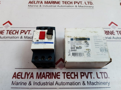 Telemecanique Gv2Me07 Motor Circuit Breaker 1.6-2.5A 690V 50/60Hz Telemecanique Gv2Me07 Motor Circuit Breaker 1.6-2.5A 690V 50/60Hz