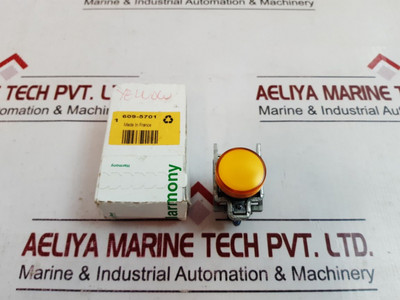 Schneider 609-5701 Panel Mount Orange Led Pilot Light