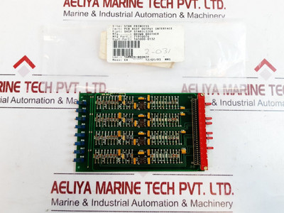 Brown Brother 2195 0104 Pcb Assy Output Interface Brown Brother 2195 0104 Pcb Assy Output Interface